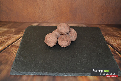 Boulette de bœuf cuite x6
