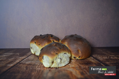 Brioche raisins 450gr