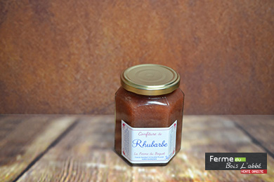 Confiture rhubarbe 360 gr