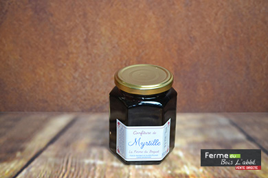 Confiture myrtille 360 gr